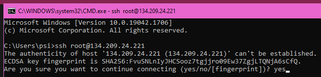 Authenticity warning