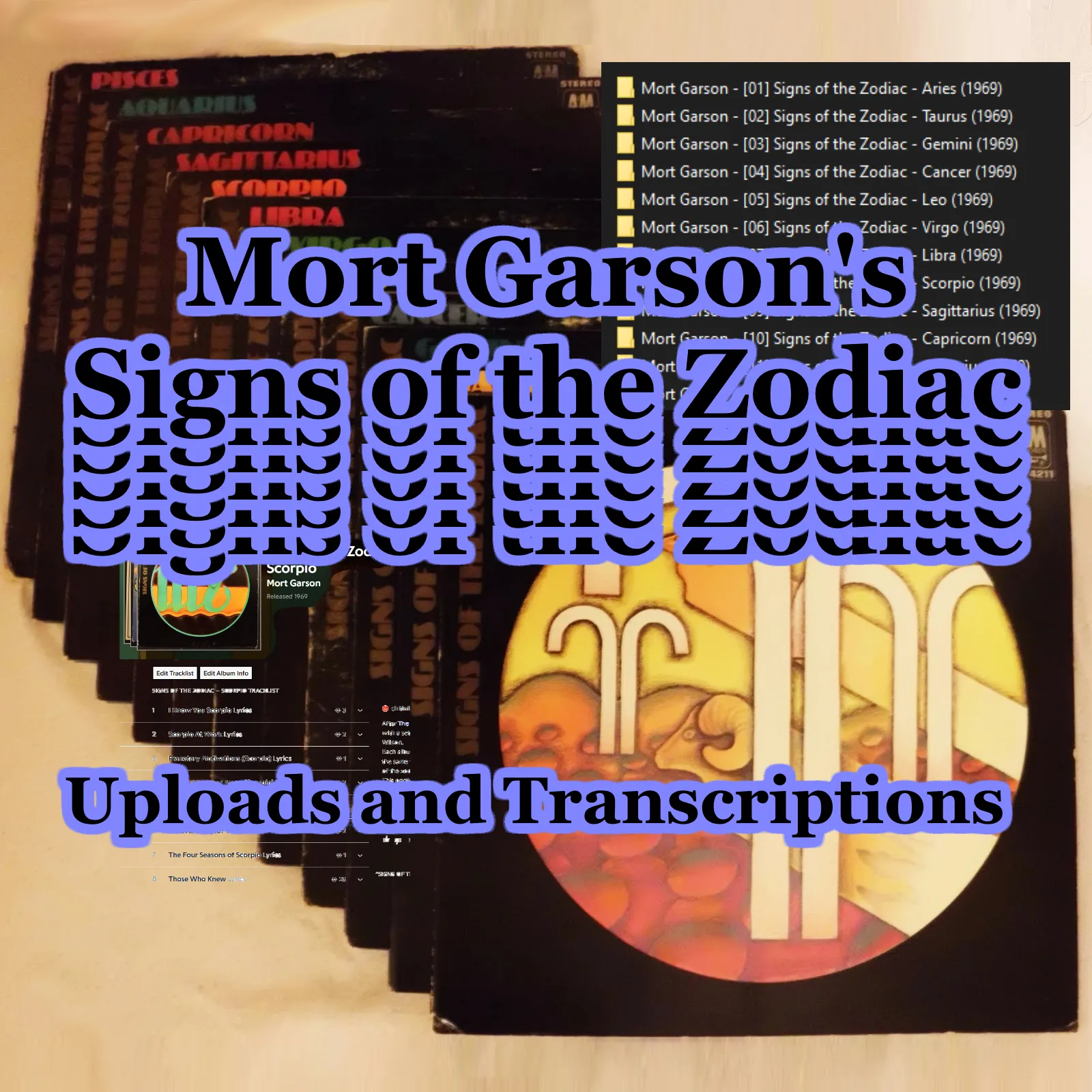 Mort Garson's Signs of the Zodiac